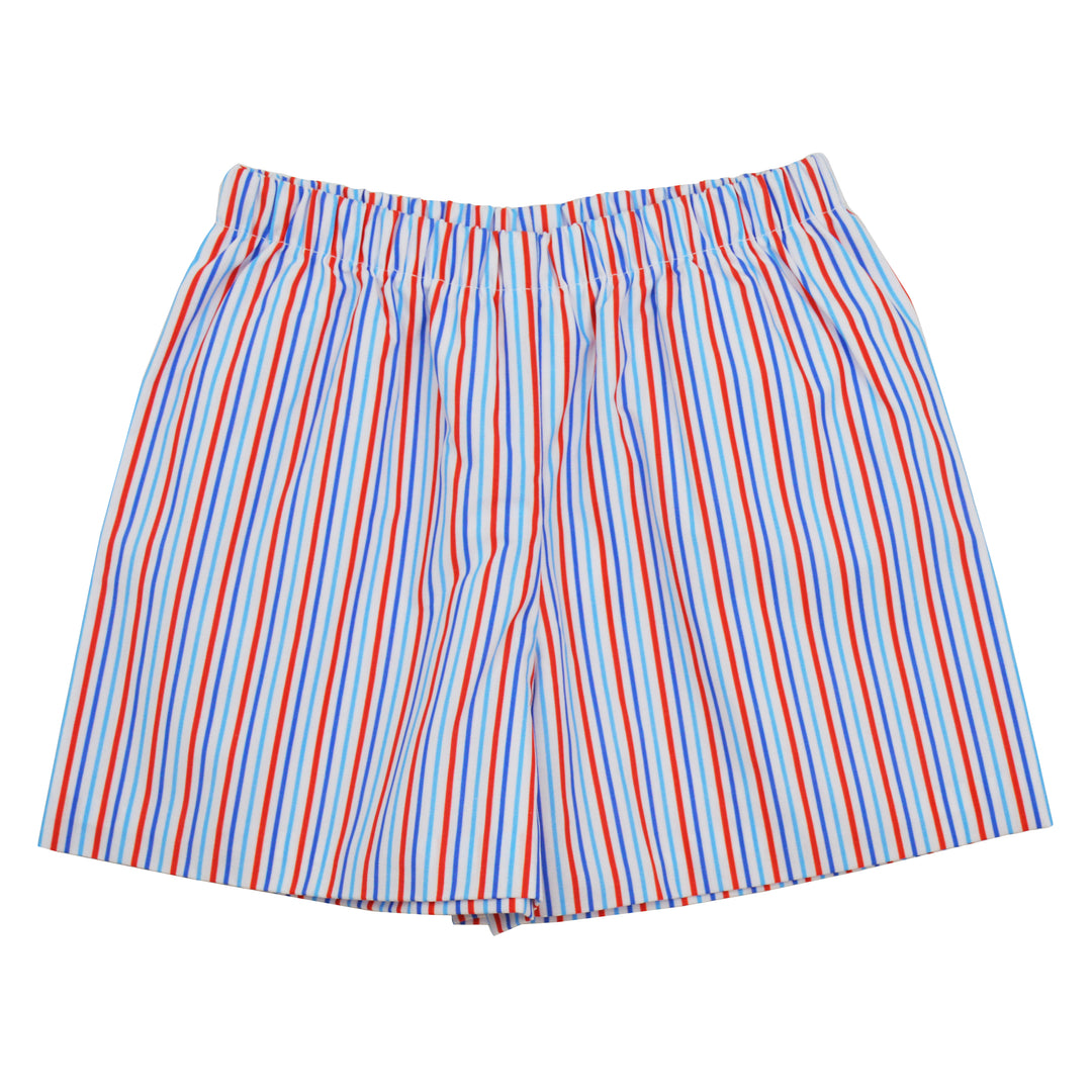 Mint Magnolia Shep Shorts | Patriotic Stripes