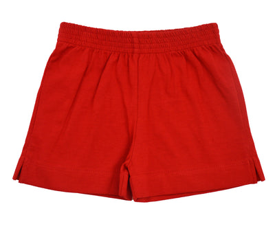 Luigi Knit Shorts | Red