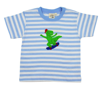 Luigi Skateboard Dino Shirt
