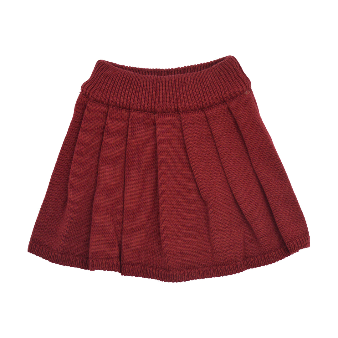 Mi Lucero Sweater Skirt | Garnet