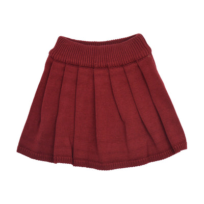Mi Lucero Sweater Skirt | Garnet