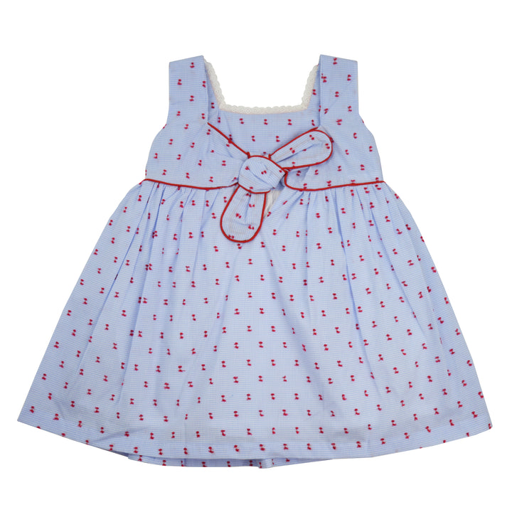 Darby Dress | Star Spangled Swiss Dot