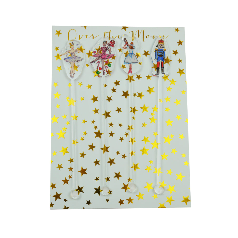 Over the Moon Nutcracker Stir Sticks