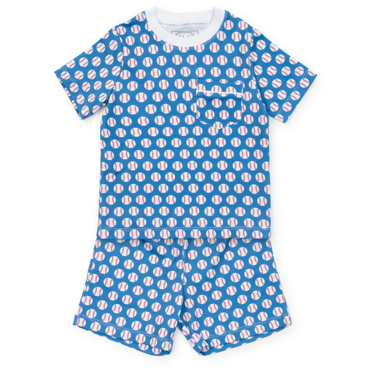 Charles Pajama Set | Baseball (2T, 3T)