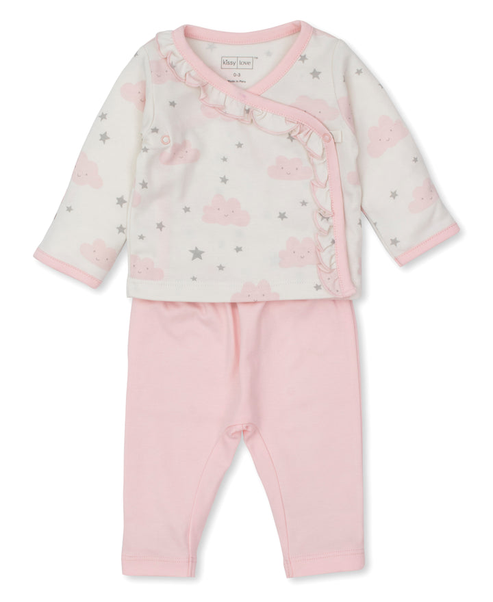 Kissy Kissy Breezy Clouds Set | Pink