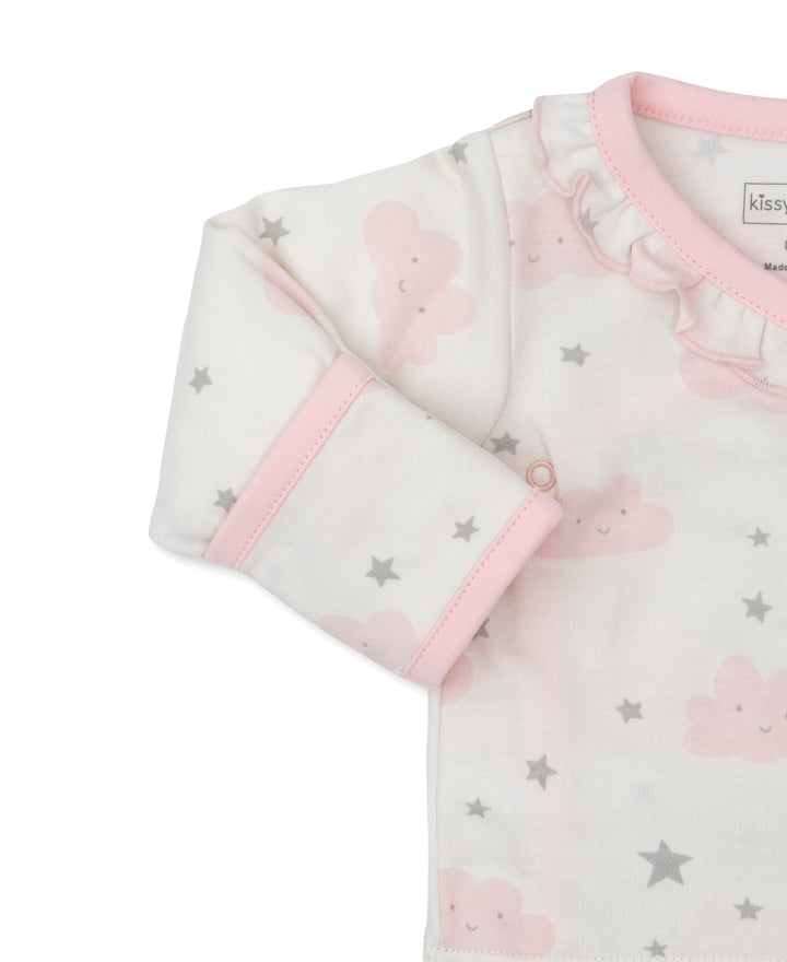 Breezy Clouds Set | Pink (3-6M, 6-9M)