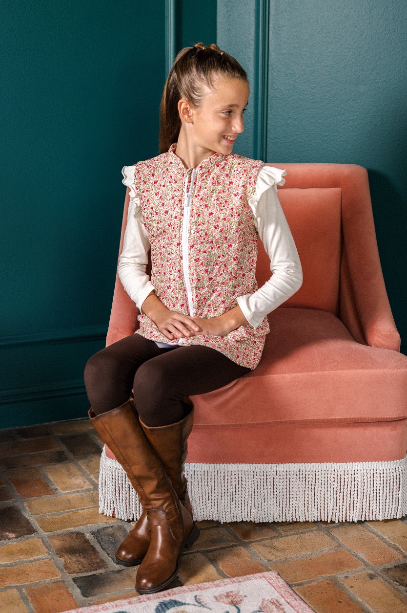 Set Proper Layne Vest | Autumn Meadow Floral