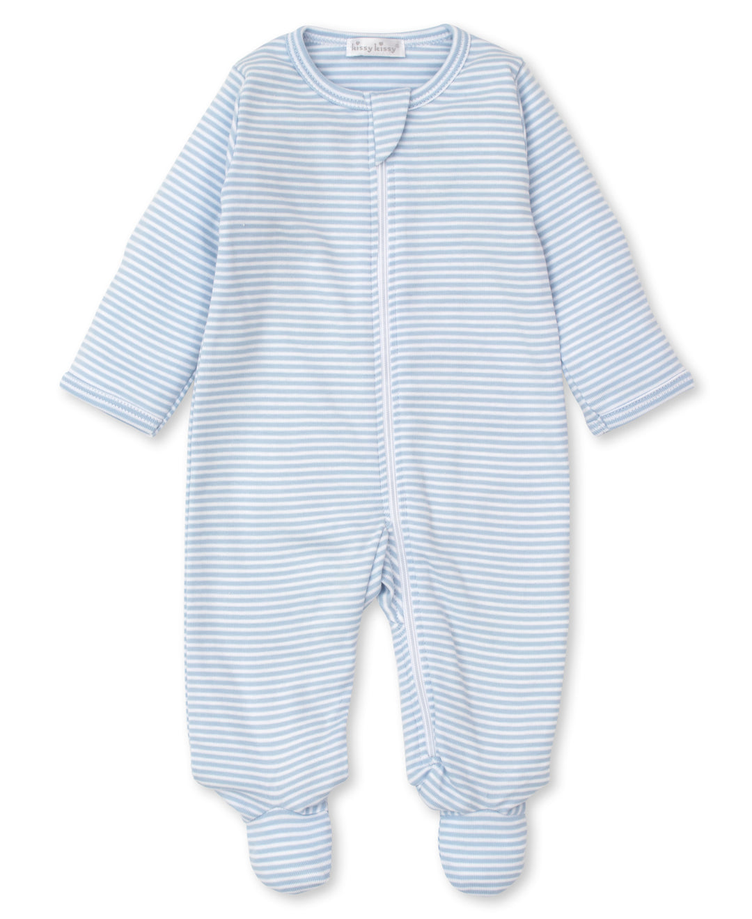 Zipper Footie | Stripes (more colors available)
