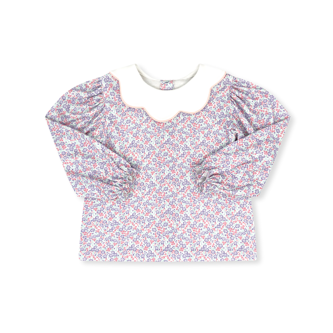 Lullaby Set Scarlett Blouse | Sweet Pea Floral