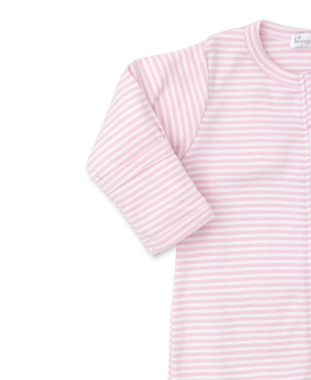 Zipper Footie | Stripes (more colors available)