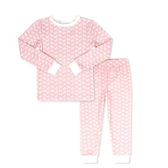 Lullaby Set PJ Set | My Deer Pink