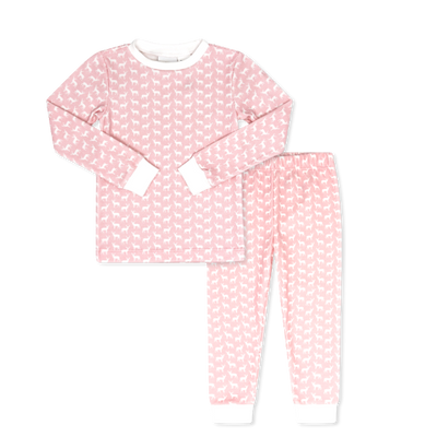 Lullaby Set PJ Set | My Deer Pink