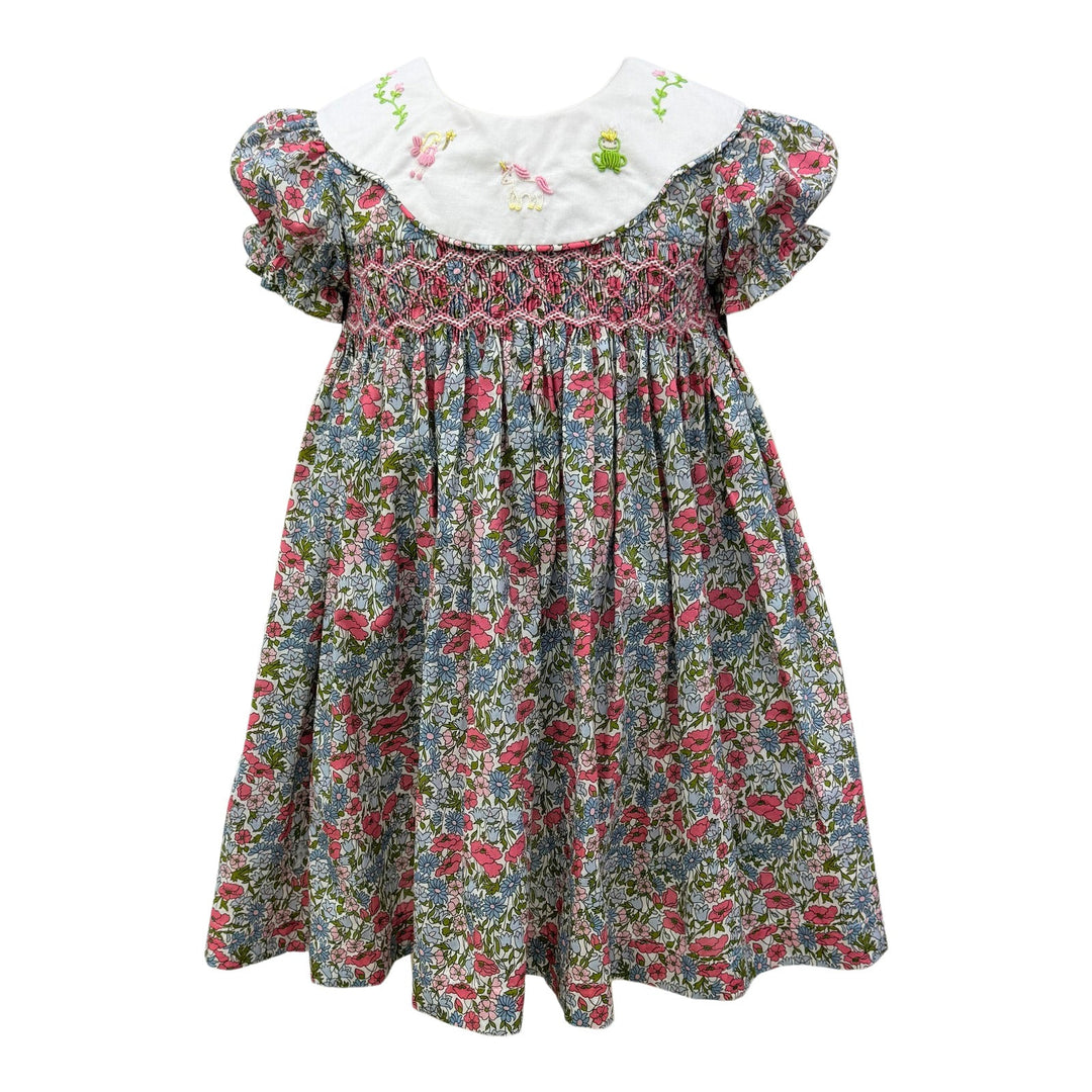 Guinevere Dress | Enchanted Floral with Fairytale Embroidery - PRE-SALE