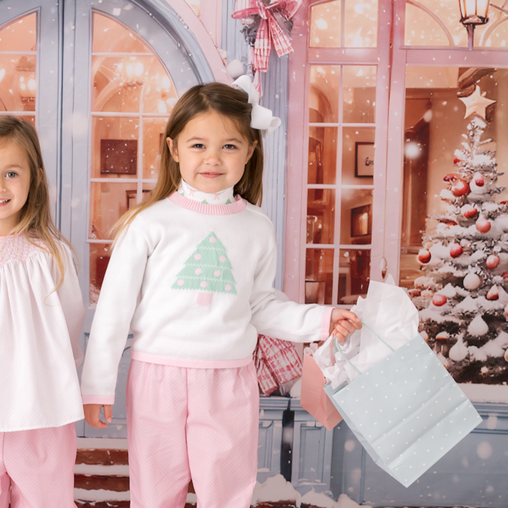 Lullaby Set Cozy Up Sweater | Pink Tree