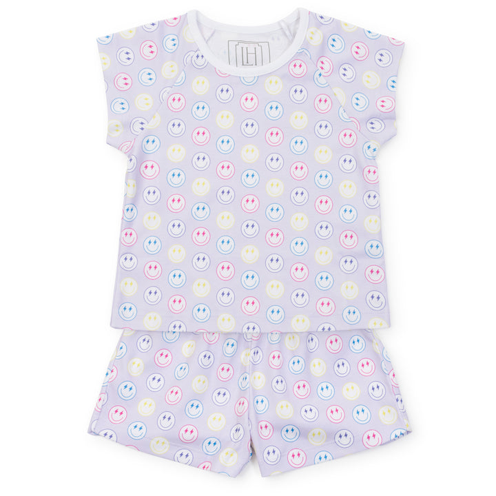 Emery Pajama Set | Preppy Smiles (2T, 3T)