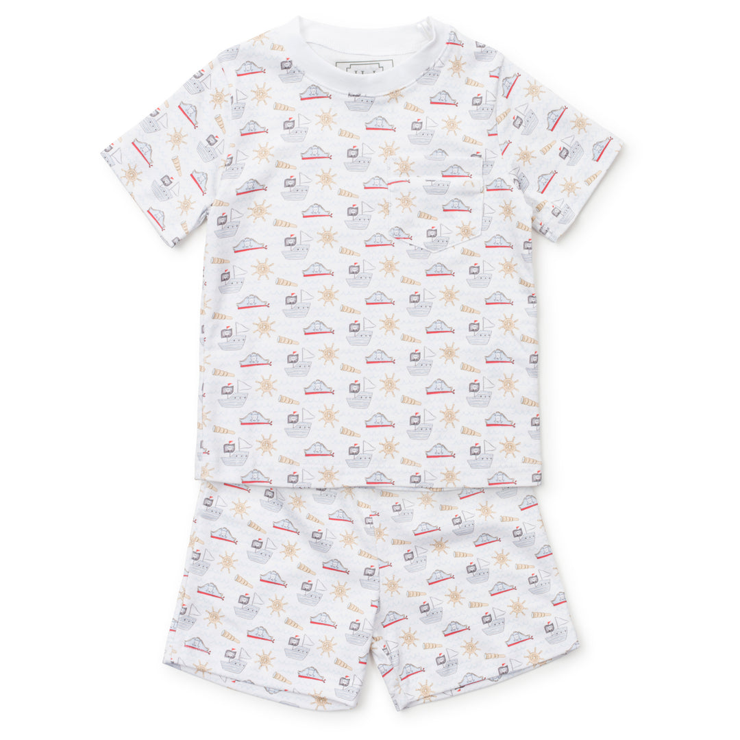 Lila + Hayes Charles Pajama Set | Pirates