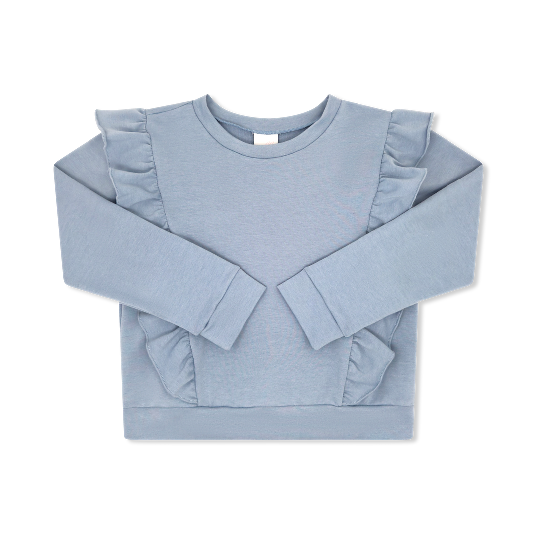Set Proper Magnolia Sweater | Lake Blue