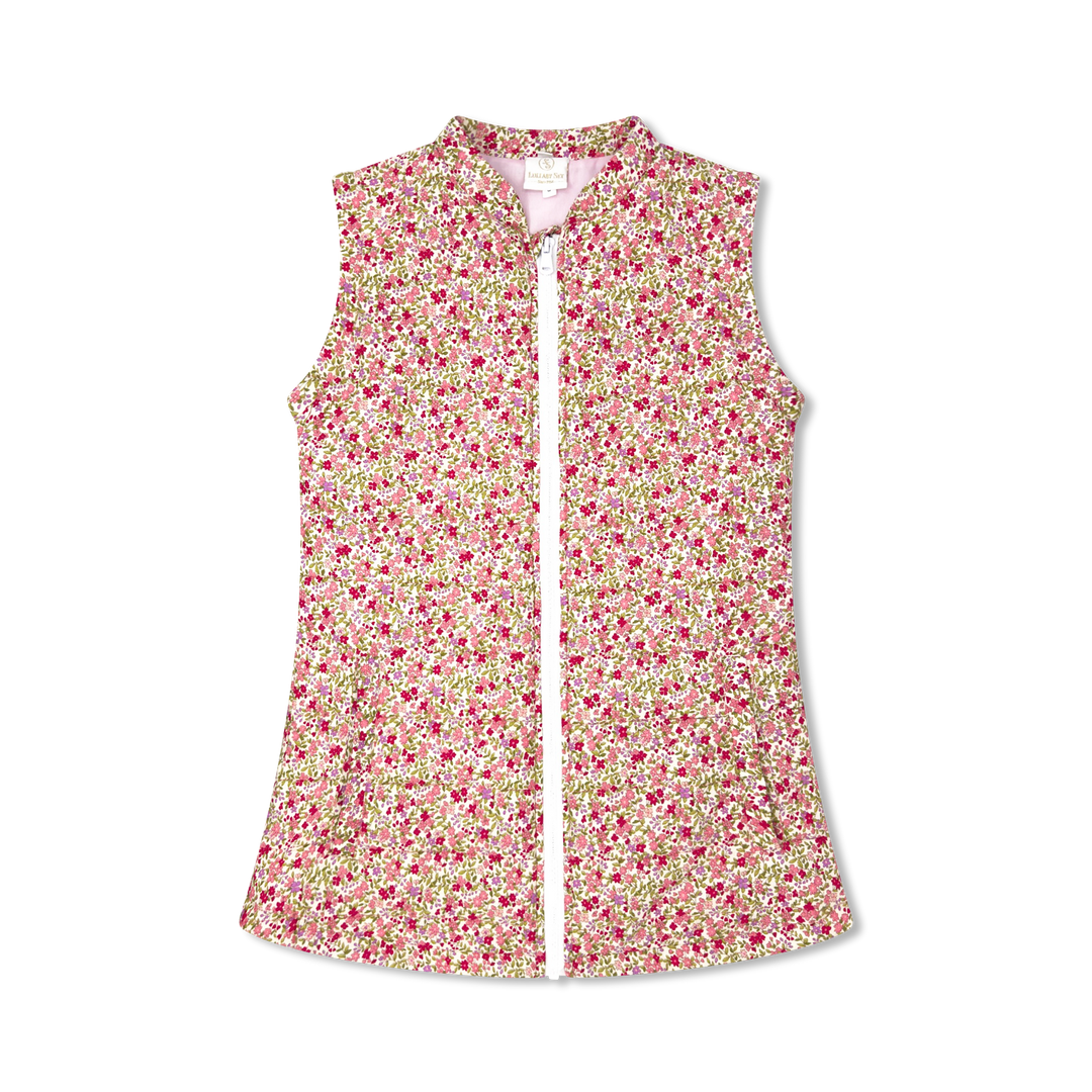 Set Proper Layne Vest | Autumn Meadow Floral