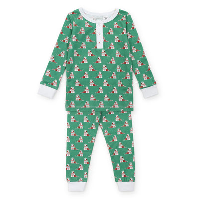 Lila + Hayes Jack PJ Set | Santa's Helper
