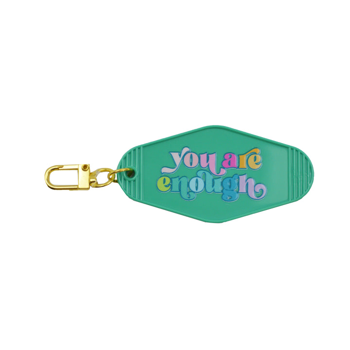 Retro Keychain | You Are Enough