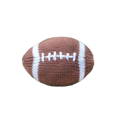 Zubels Football Knit Rattle