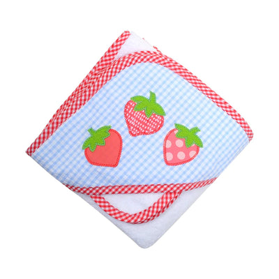 3 Marthas Hooded Towel Set | Strawberry