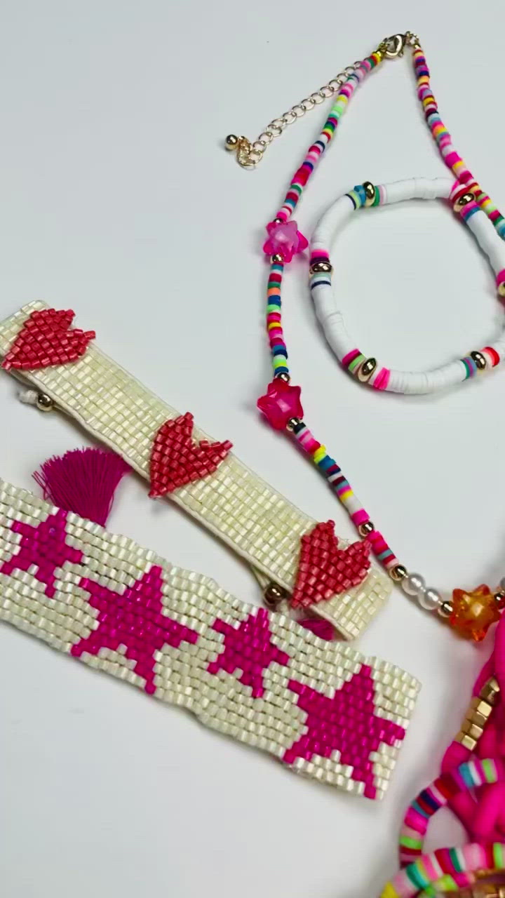 Star Beaded Necklace
