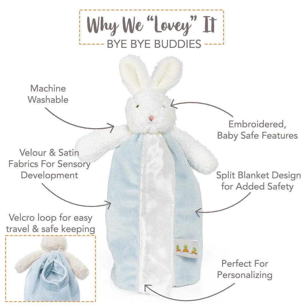 Bye Bye Buddy Blanket | Bud Bunny
