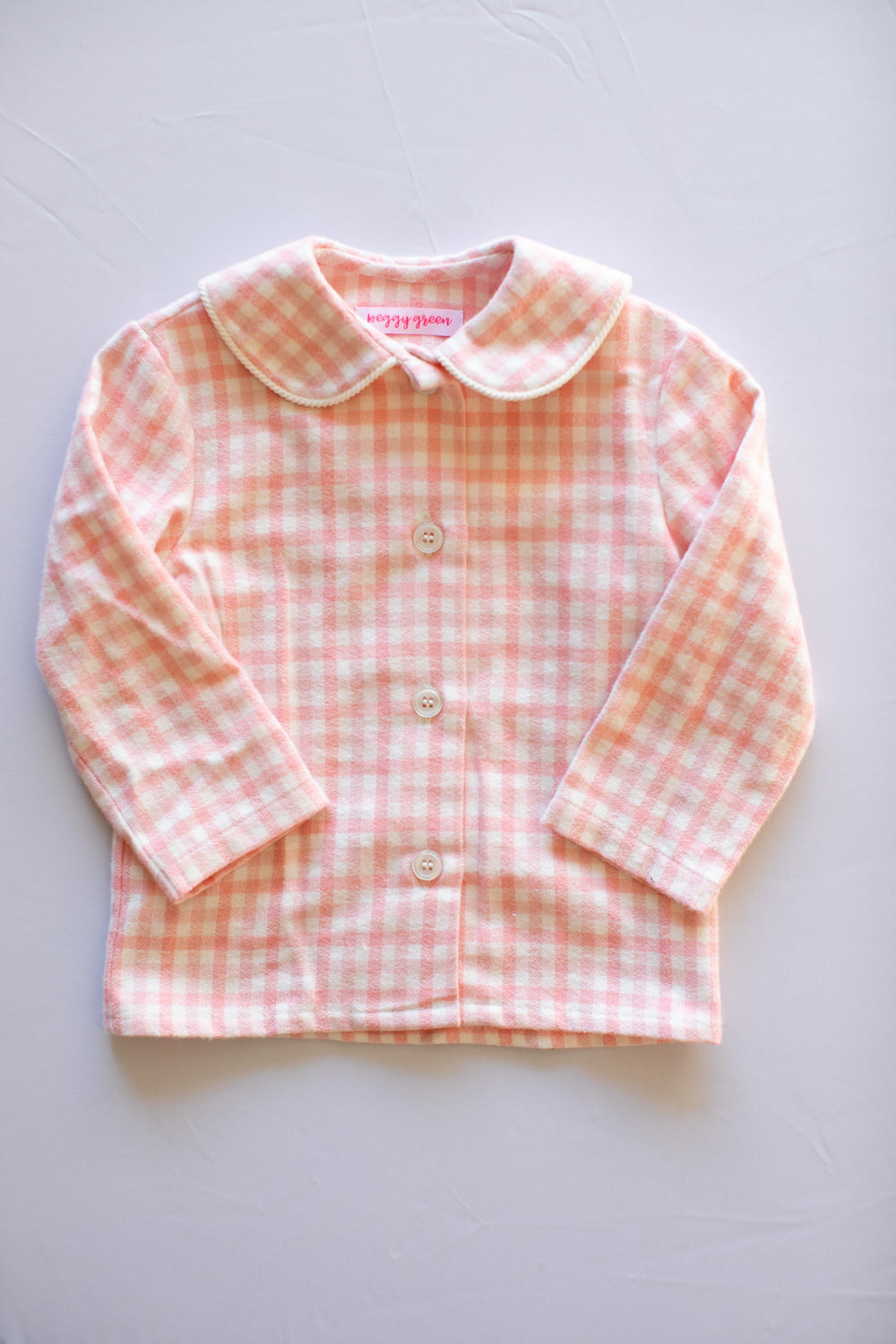 Peggy Green Sophie Blouse | Pink Flannel