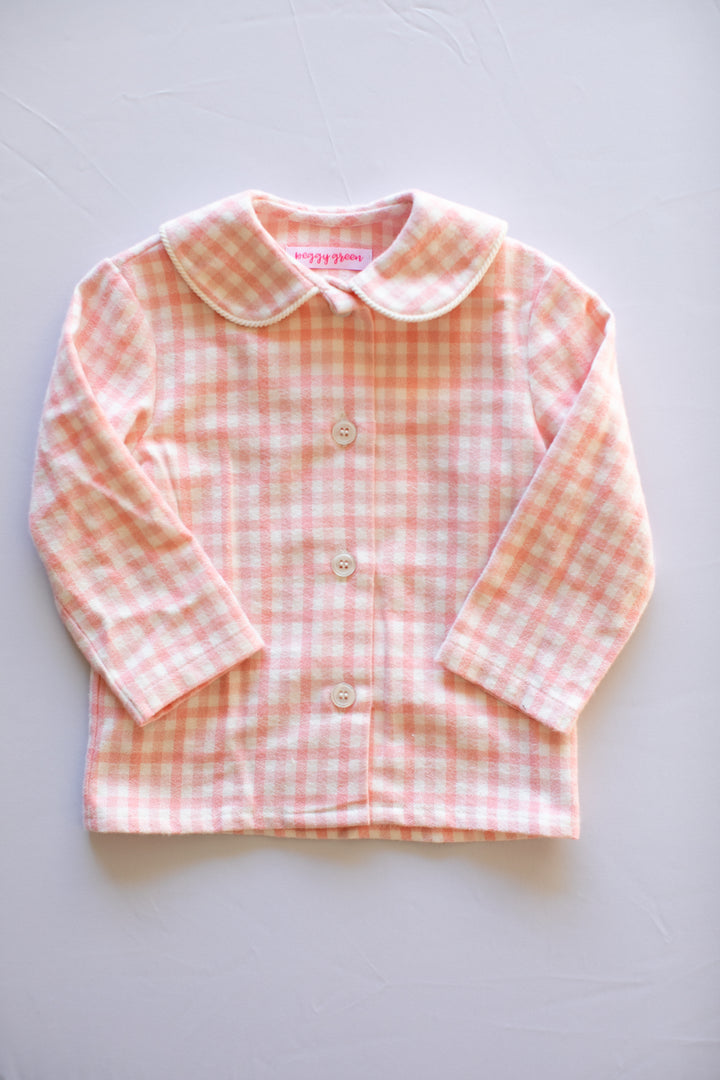 Peggy Green Sophie Blouse | Pink Flannel