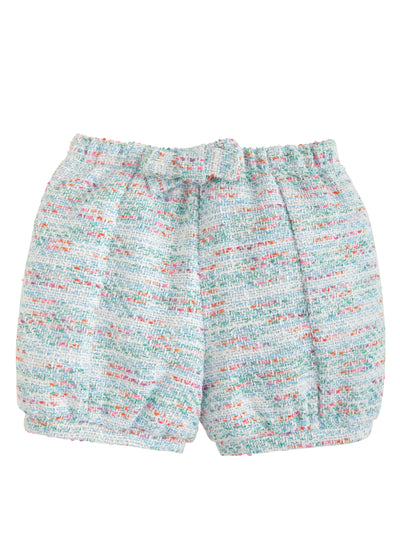 Bisby Banded Boucle Shorts | Blue