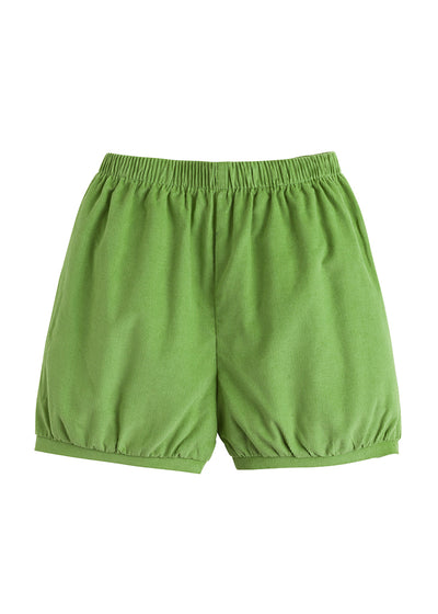 Little English Banded Shorts | Sage Green Corduroy