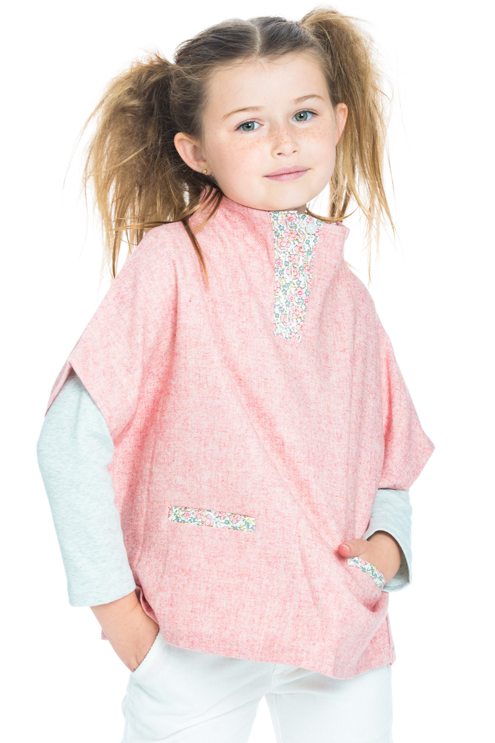 Wool Cape | Pink (XL)