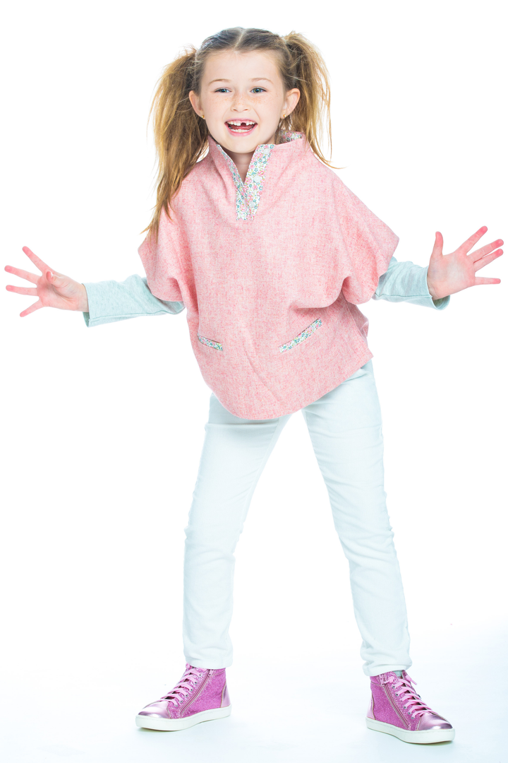 Wool Cape | Pink (XL)