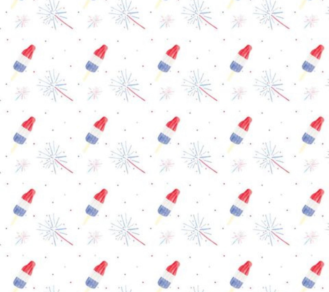 Sophia Bloomer Set | Patriotic Popsicle Pima (12M)