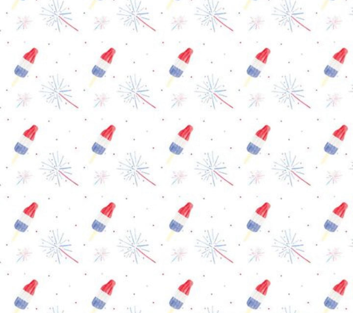 Sophia Bloomer Set | Patriotic Popsicle Pima (12M)