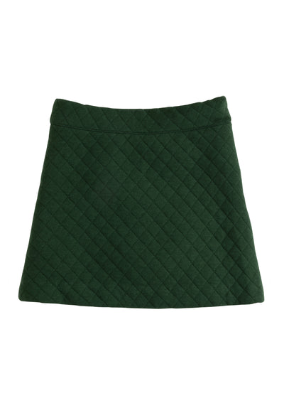 Bisby Quilted Skirt | Emerald
