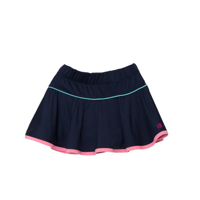 SET Athleisure Quinn Skort | Navy Athleisure w/ Pink Trim