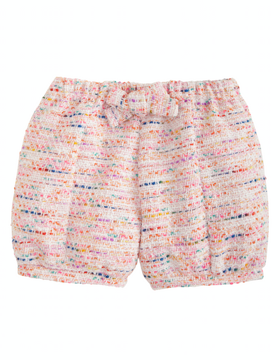 Bisby Banded Boucle Shorts | Pink