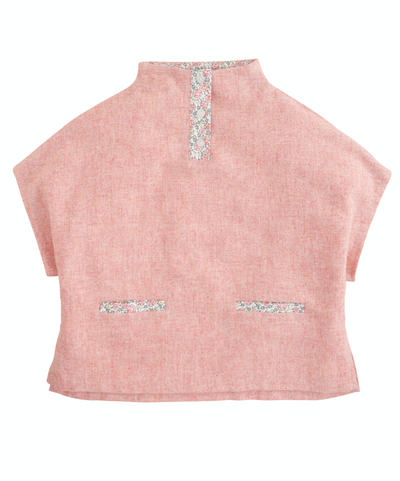 Bisby Cape | Pink Wool