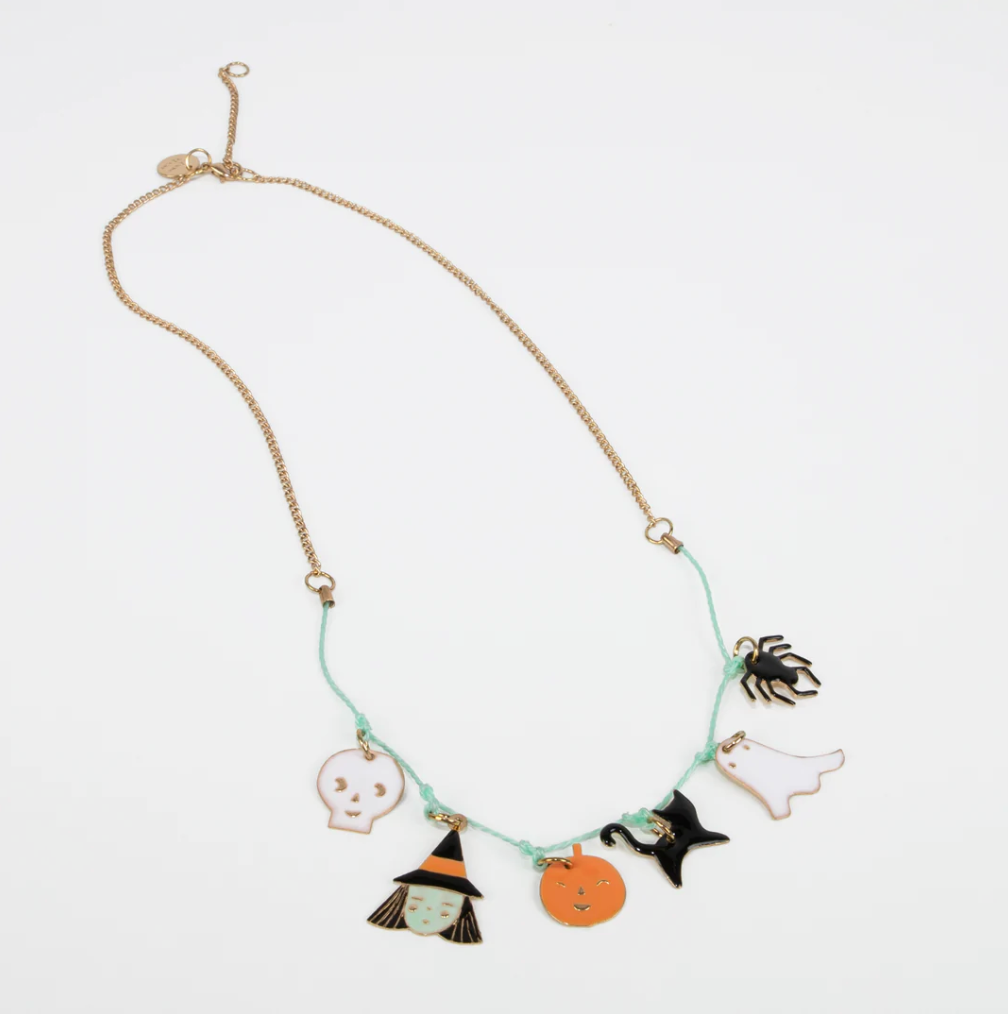 Meri Meri Halloween Enamel Necklace