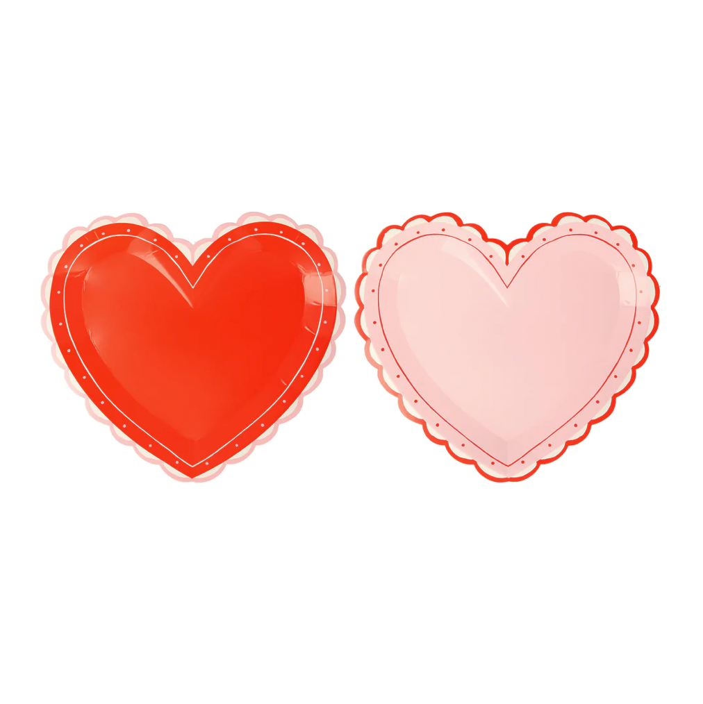 Meri Meri Lacy Heart Plates