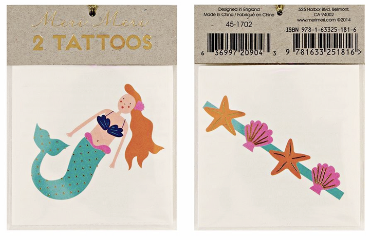 Temporary Tattoos (more designs available)