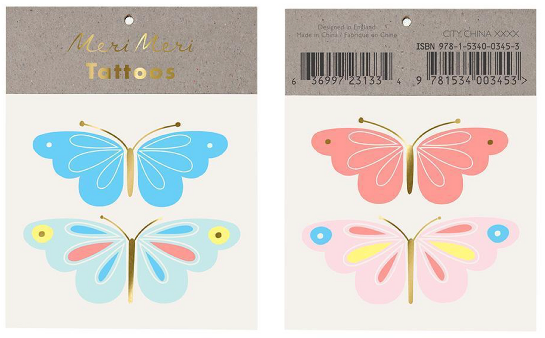 Temporary Tattoos (more designs available)