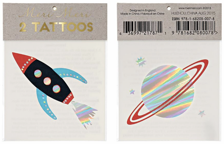 Temporary Tattoos (more designs available)