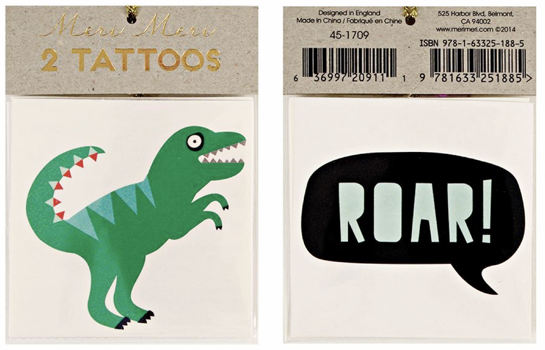 Temporary Tattoos (more designs available)