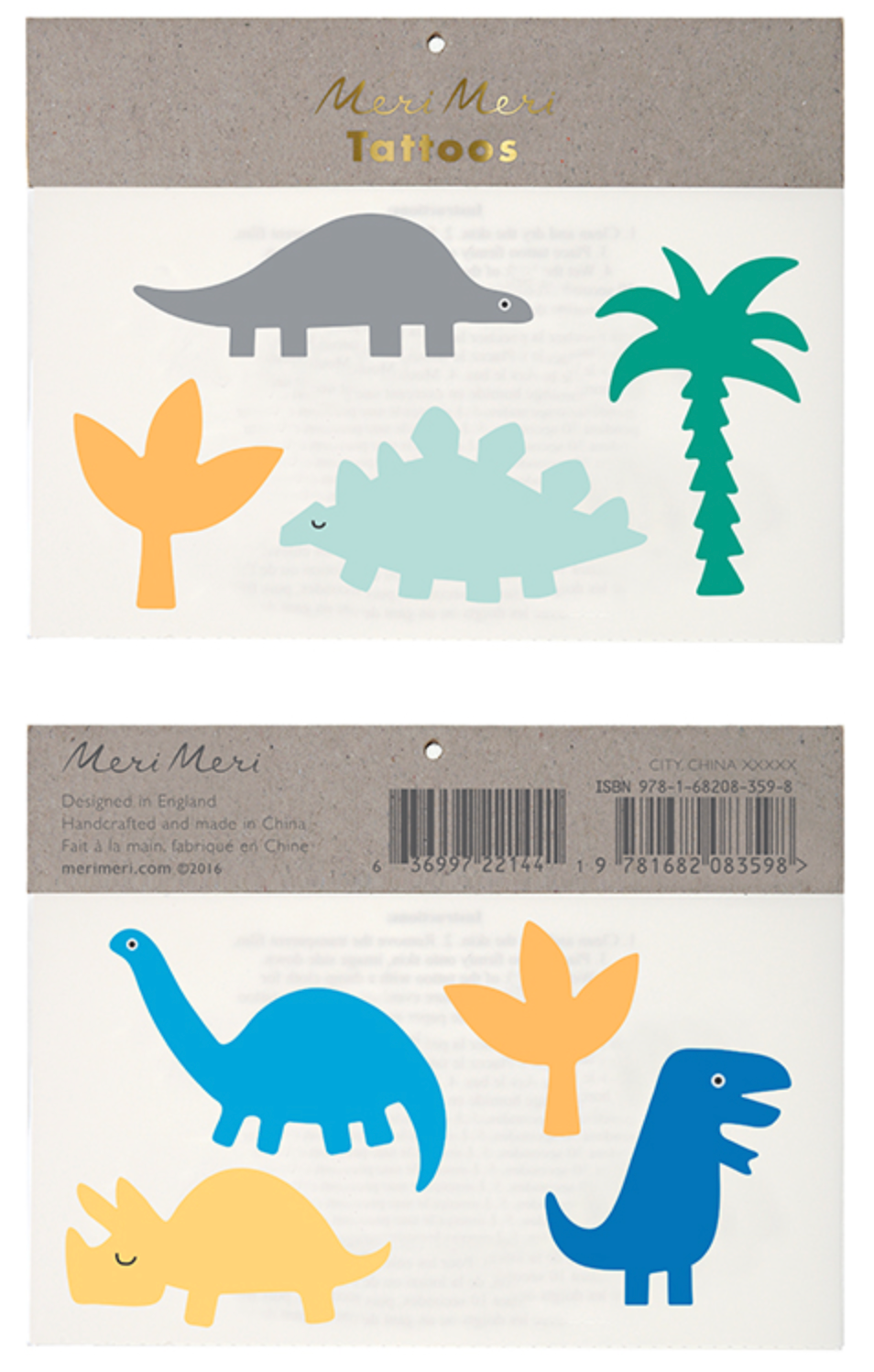 Foil Temporary Tattoos (more designs available)