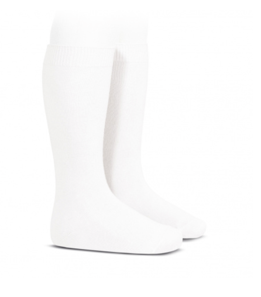 Basic Stitch Knee-High Socks