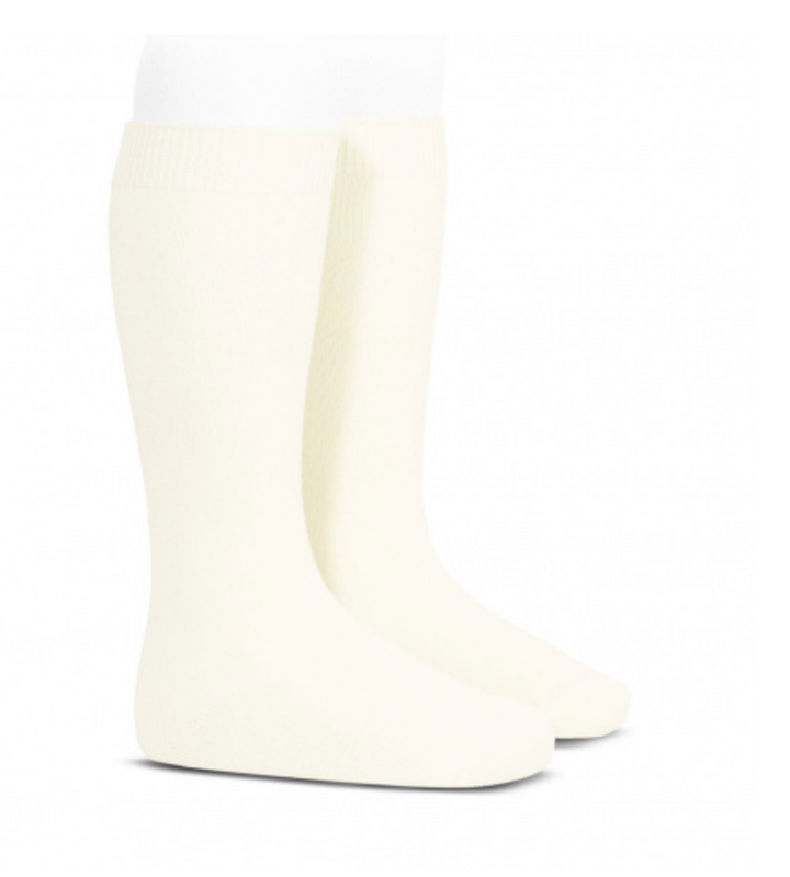 Basic Stitch Knee-High Socks