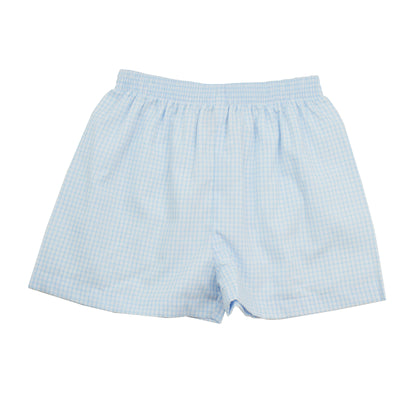 Remember Nguyen Bennett Shorts | Blue Windowpane